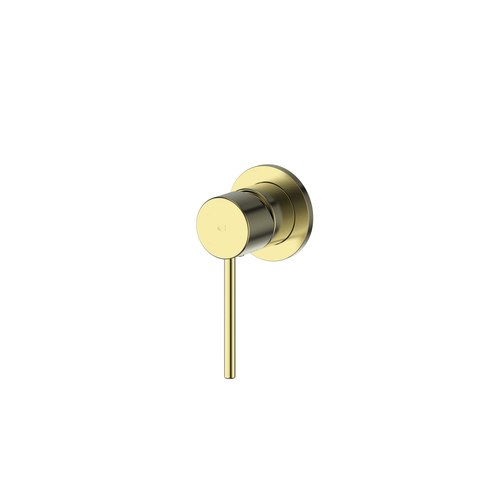 PVD Brushed Brass Maci Shower Trim Set With Mini Plate