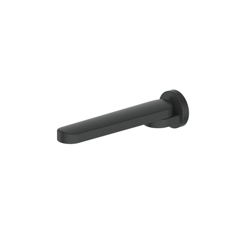 PVD Matte Black Greens Round Swivel Bath Spout