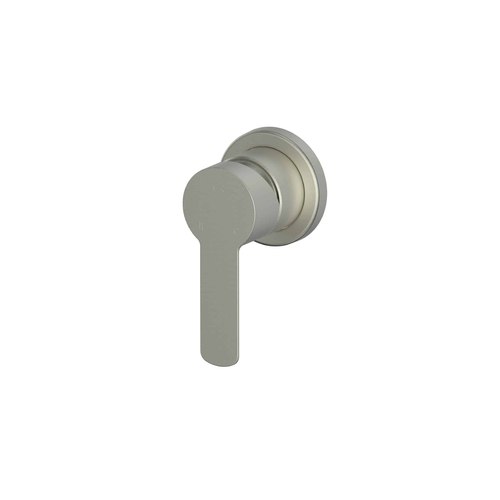 PVD Brushed Nickel Astro II Shower Mixer Trim Set With Mini Plate