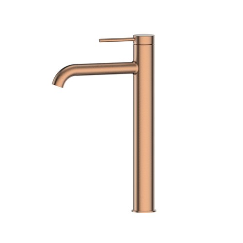 Brushed Copper Nature Tall Basin Mixer
