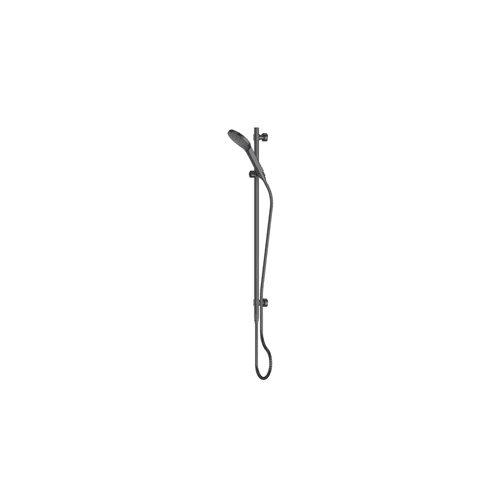 PVD Gunmetal Lavish Bubblejet Rail Shower