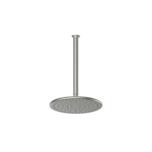 PVD Brushed Nickel Lavish Brass Ceiling Shower