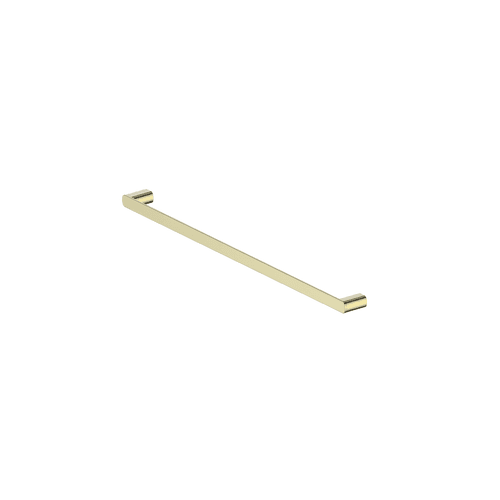 PVD Brushed Brass Zeia Single Towel Rail