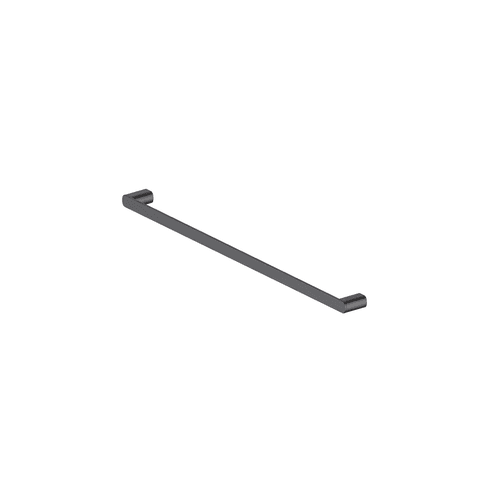PVD Gunmetal Zeia Single Towel Rail