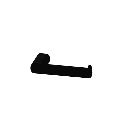 PVD Matte Black Zeia Toilet Roll Holder