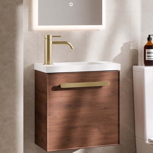 Walnut Lineare Axel 450 Vanity