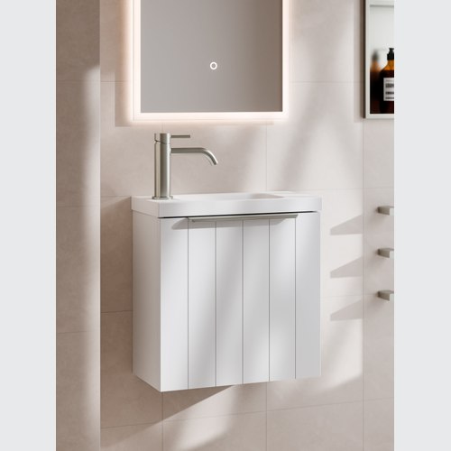 Matte White Lineare Coastal 450 Vanity