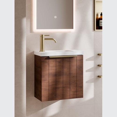 Walnut LINEARE 450 WC VANITY | COASTAL FRONT