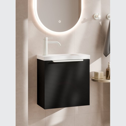 Matte Black Lineare 450 Orchard Vanity