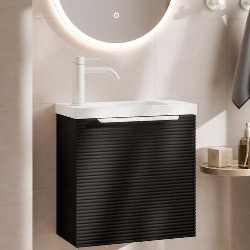 Matte Black Lineare 450 Orchard Vanity