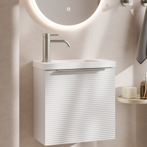 Matte White Lineare 450 Orchard Vanity