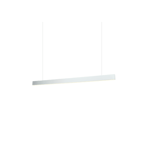 White Odin Linear Pendant Light