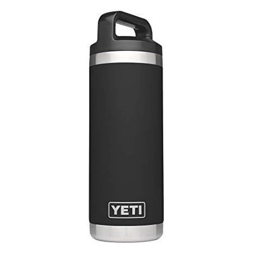 Black YETI® Rambler 18 oz Bottle