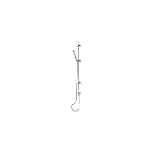 PVD Brushed Nickel Rocco Pin Rail Shower