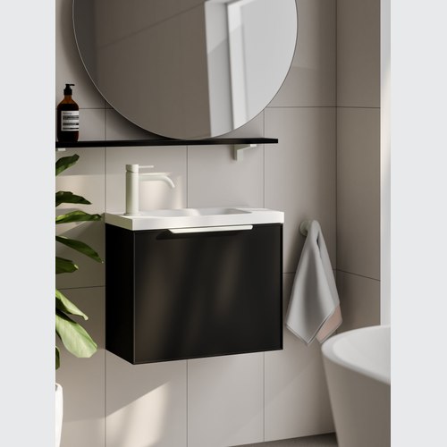 Matte Black Lineare Axel 550 Vanity