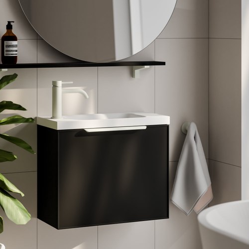 Matte Black Lineare Axel 550 Vanity