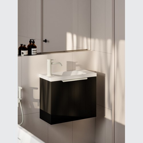 Matte Black Lineare Coastal 550 Vanity