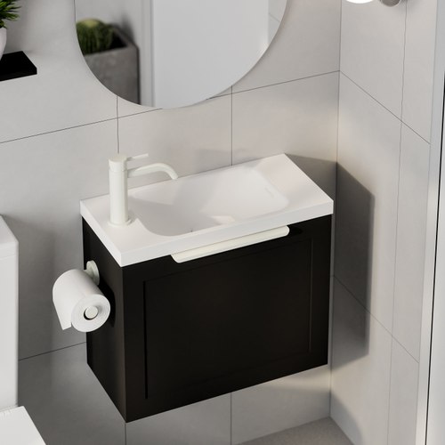 Matte Black Lineare Loft 550 Vanity