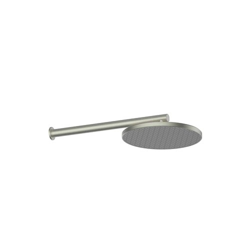 PVD Brushed Nickel Glide Rainboost Wall Shower