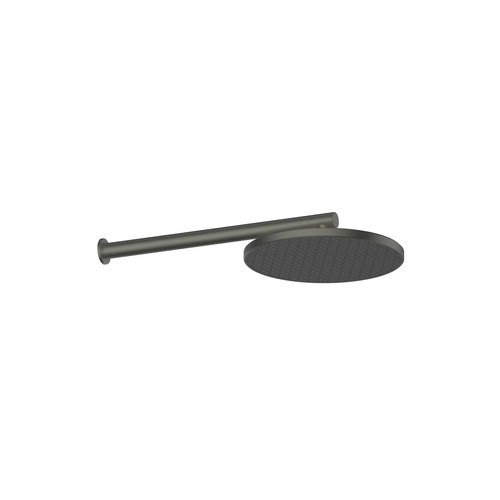 PVD Gunmetal Glide Rainboost Wall Shower
