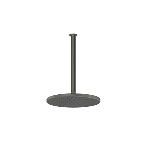 PVD Gunmetal Glide Rainboost Ceiling Shower
