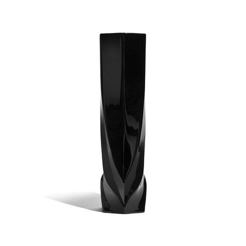Black Braid Vase Tall