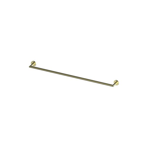 PVD Brushed Brass Zola Single Towel Rail 600mm