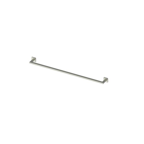 PVD Brushed Nickel Zuri Single Towel Rail