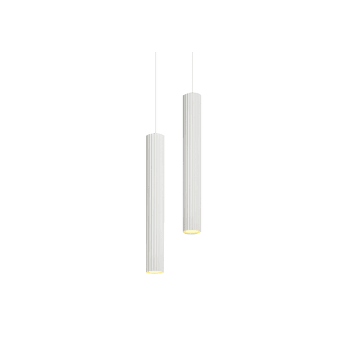 White Reva 2L Pendant Light