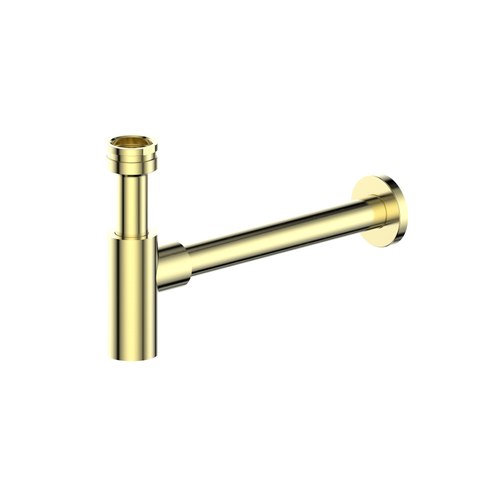 PVD Brushed Brass Decorative Bottle Trap