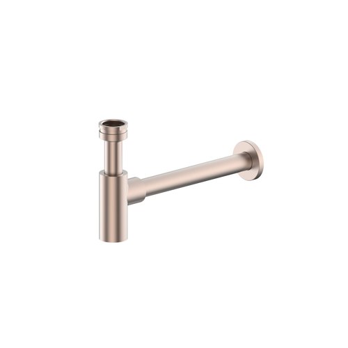 PVD Brushed Bronze Decorative Bottle Trap