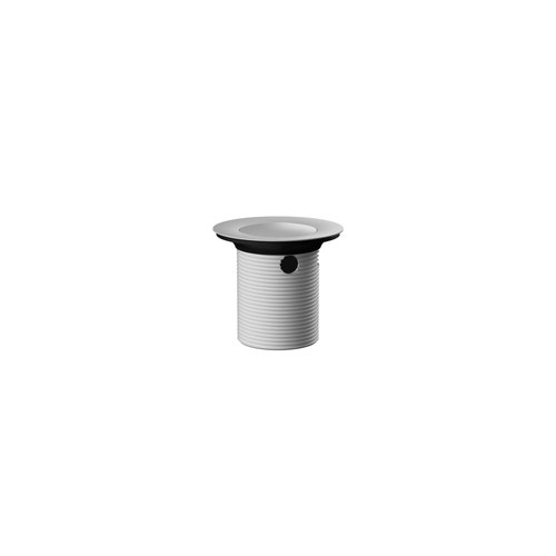 Matte White Versa Pop Up Bath Waste With Overflow 40mm