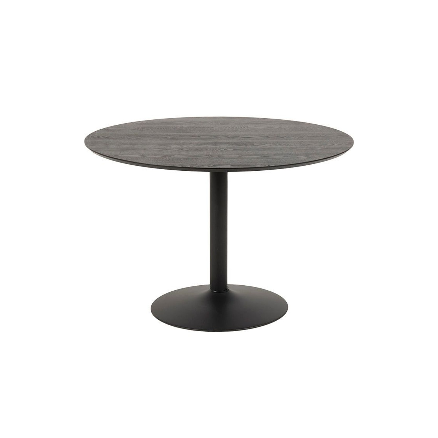 TITAN Round Dining Table 110cm Black ArchiPro AU