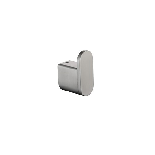 Brushed Nickel FLOW ROBE HOOKS