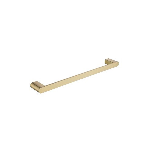 Brushed Brass FLOW TOWEL RAIL 500MM RANGE