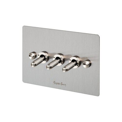 Stainless Steel 3 Gang Toggle Switch