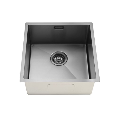 Gunmetal Code Aspen 400X400 Pvd 304 Stainless Steel Sinks