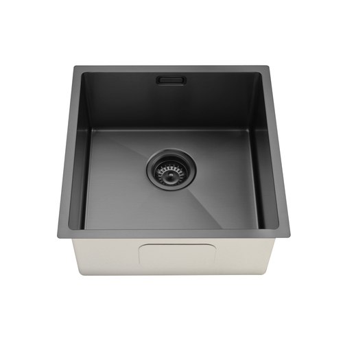 Black Code Aspen 400X400 Pvd 304 Stainless Steel Sinks