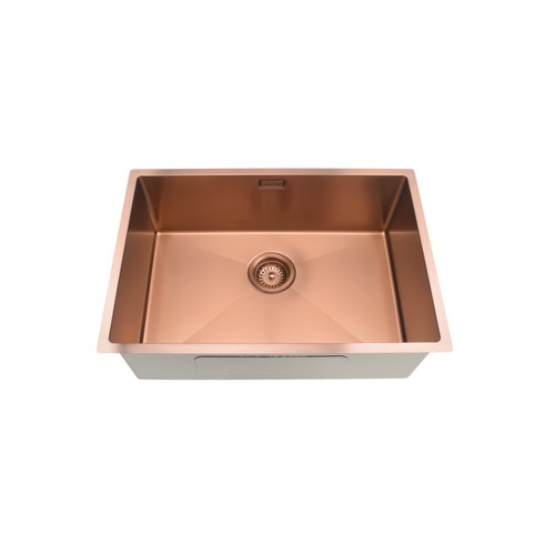 Brushed Copper Code Aspen 600X400 Pvd 304 Stainless Steel Sinks