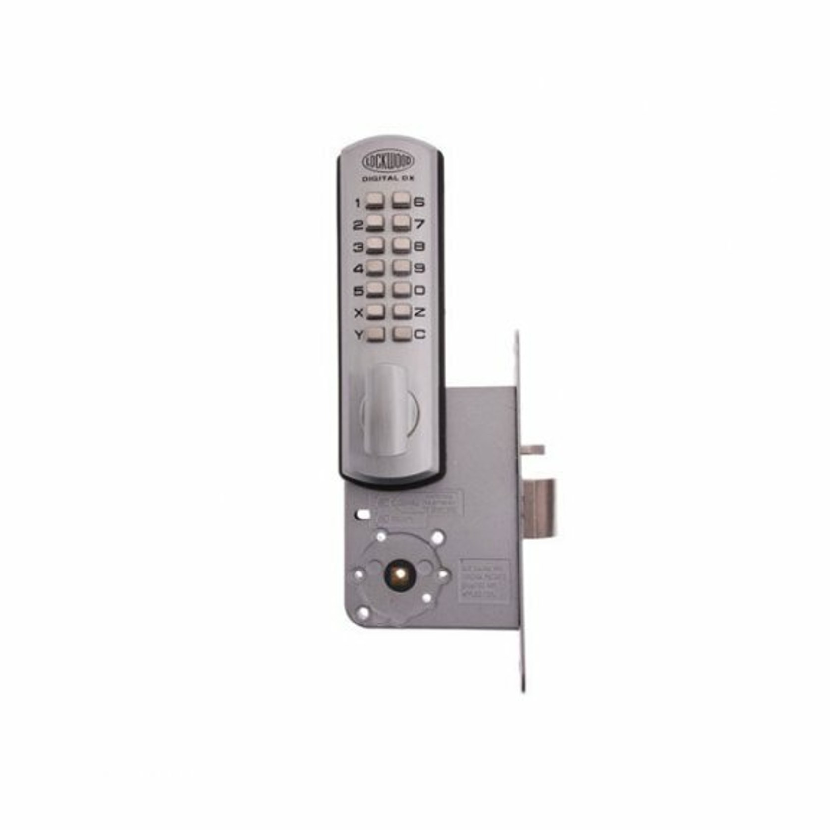 Lockwood Digital Door Lock 60mm Mortice RH 3572DXRSC ArchiPro AU