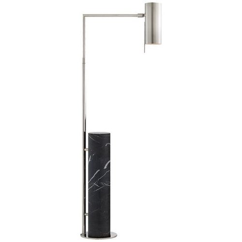 Nickel/Black Visual Comfort Kelly Wearstler Alma Floor Lamp