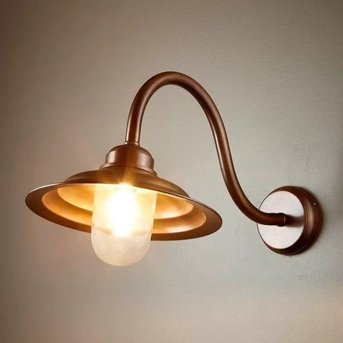 Antique Warm Bronze Monti Wall Light