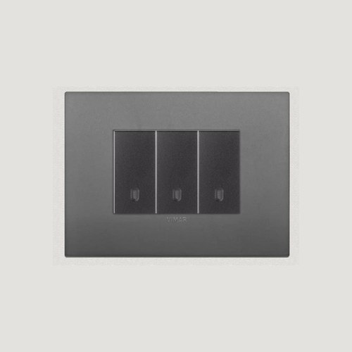 Smoke Grey Vimar Eikon Arke Light Switches | Reflex Technopolymer