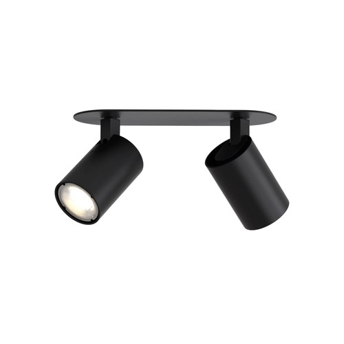 Matt Black Ascoli Twin Recessed Spot Light by Astro Lighting