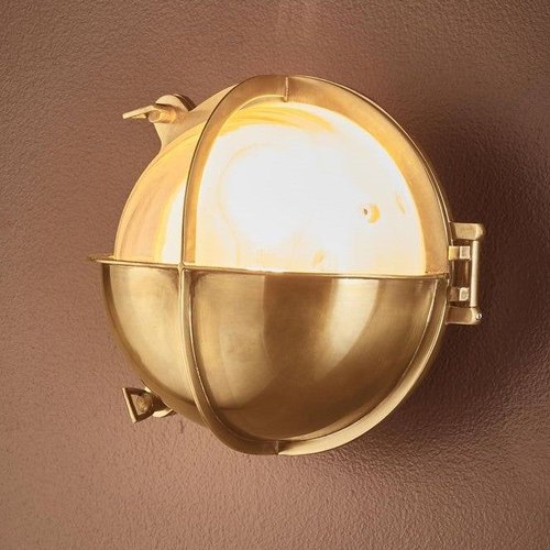 Antique Brass Azore Outdoor Wall Light