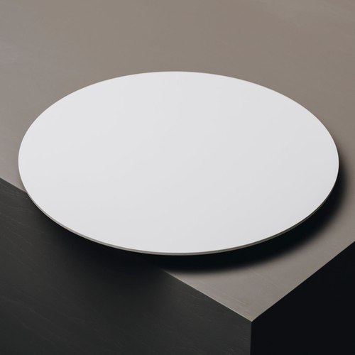 White Round Wall Sign