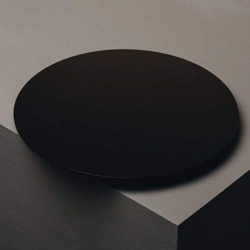 Black Round Wall Sign