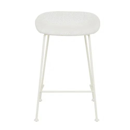 Birch Boucle/Matt Bone Turner Barstool