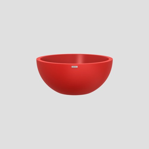 Apple Red Barcelona 1000 Bowl Planter