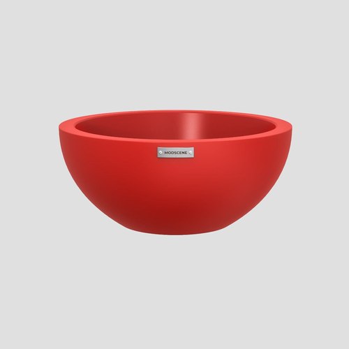 Apple Red Barcelona 500 Bowl Planter